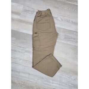 CQR Men's Tactical Cargo Pants 30x30 FLEX Brown Ripstop TLP710 - Excellent